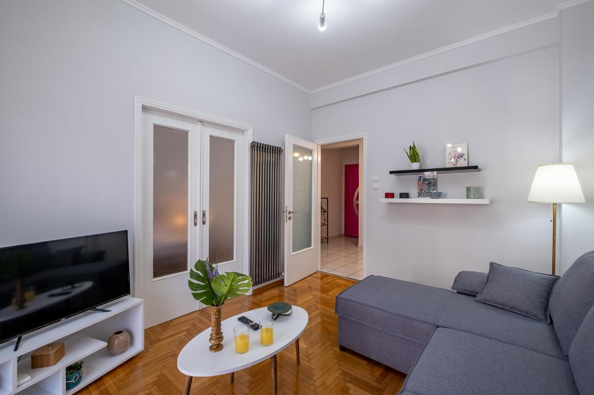 Lovely And Modern 3Bd Apartment Close To Ampelokipoi Metro Atenas Exterior foto